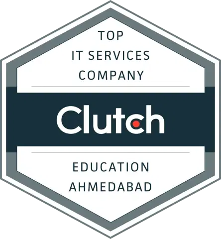 Clutch award: Top IT Services Company: Education, Ahmedabad