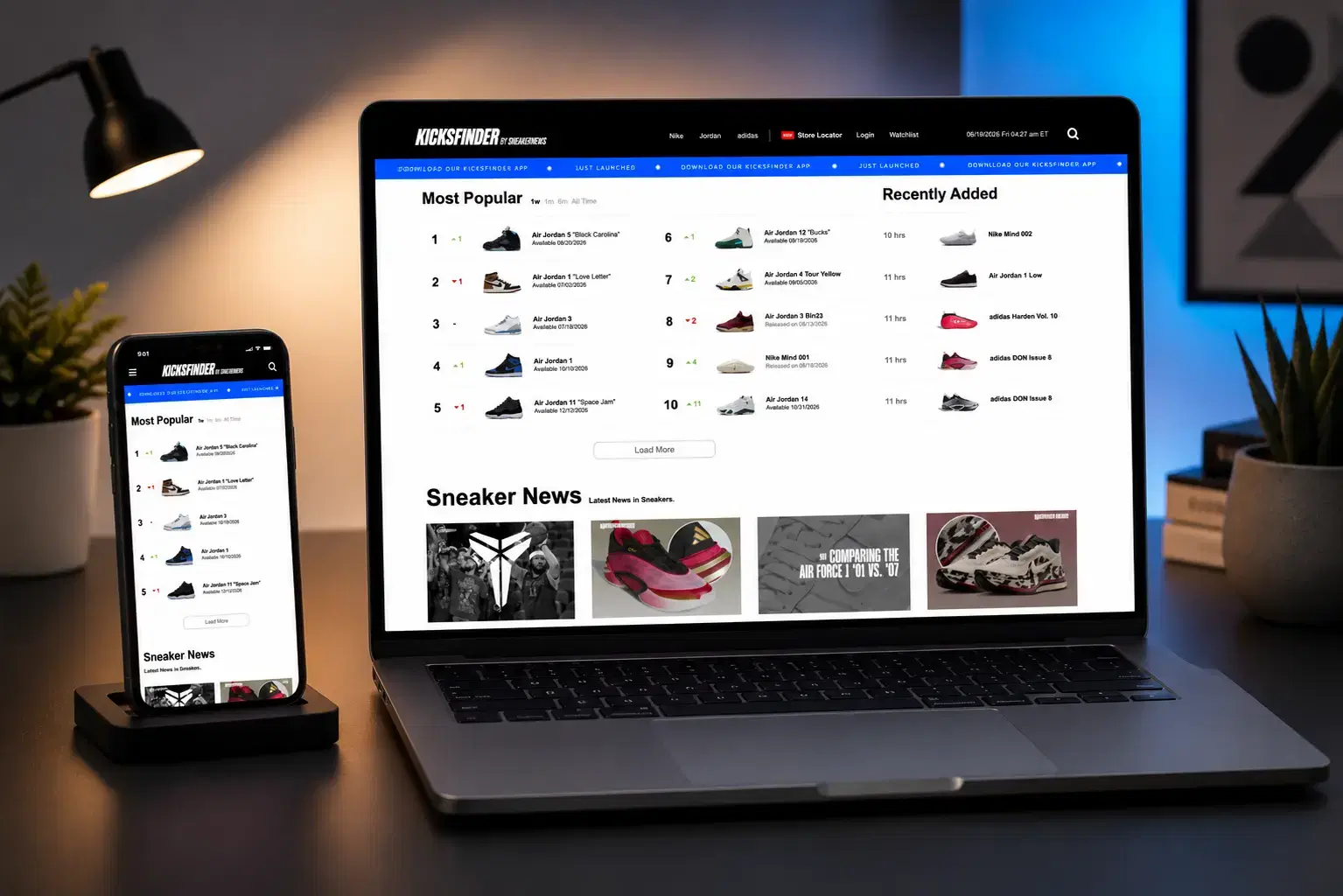 Kicksfinder